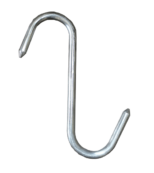 Small stainless steel “S” hook